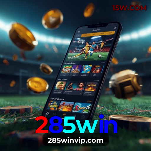 Aplicativo móvel 285win para iOS e Android